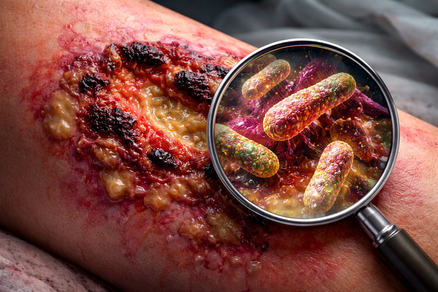 Bactérie mangeuse de chair